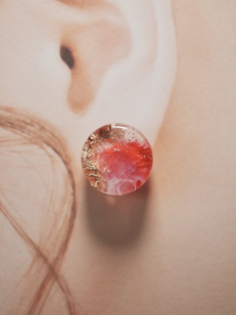Hana_Sasou's tweet image. 琥珀のキャンディー

#レジン  #resin #resinart