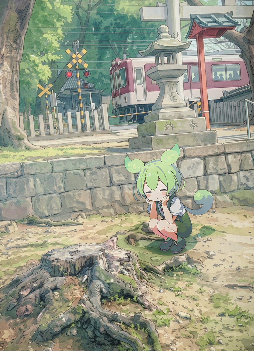 旅するずんだもん tweet media