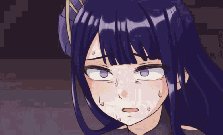 " I- It's just . . . it happens all the time- this is my favorite top, but it's . . . loose fitting to begin with, and I wear it so often it's probably a little, ah . . . stretched out. "

Frantically explaining herself, as there was no measure of how her guest really felt.