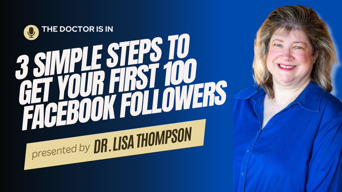 DrLisaThompson's tweet image. Tired of your Facebook posts going unnoticed? 

I'm sharing how to train Facebook’s algorithm to boost your content naturally. 

Check it out: youtu.be/yLc5JPOUZQw 

#ContentStrategy