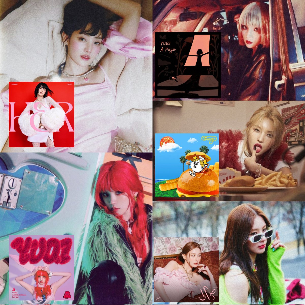 I-dle Most streamed Solo Releases

🥇HER—Minnie- 79,470,117*
🥈YUQ1—#YUQI- 68,778,255*
🥉A Page—#YUQI- 54,746,258🔼
4. Windy—Soyeon- 54,724,929🔽
5. MY—Miyeon- 38,196,489*