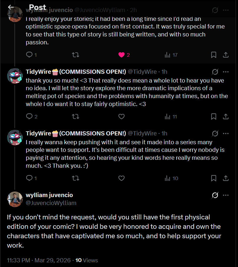 TidyWire🍿(COMMISSIONS OPEN!) tweet media