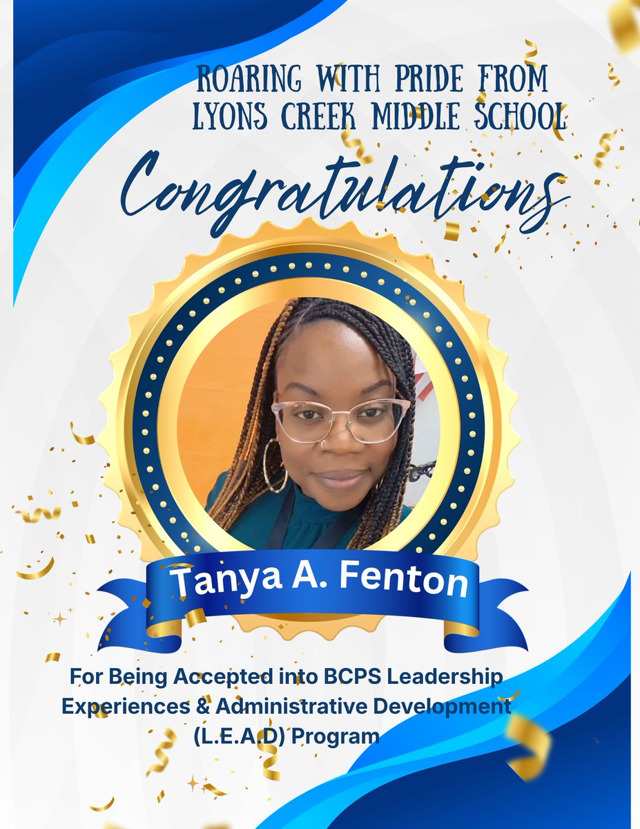 Lyons Creek Middle School tweet media