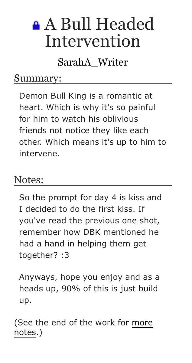 LMK FICS🎉 tweet media