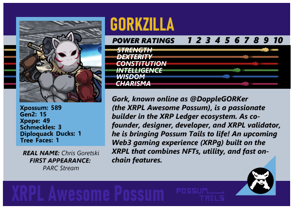 DoppleGORKer's tweet photo. Before POG there was the Marvel 1992 series. The holographic Venom is super rare! @xrppossum 😎#PossumTails XRPg NFTs Collectibles XRPLedger https://t.co/ZVVvCslD6A