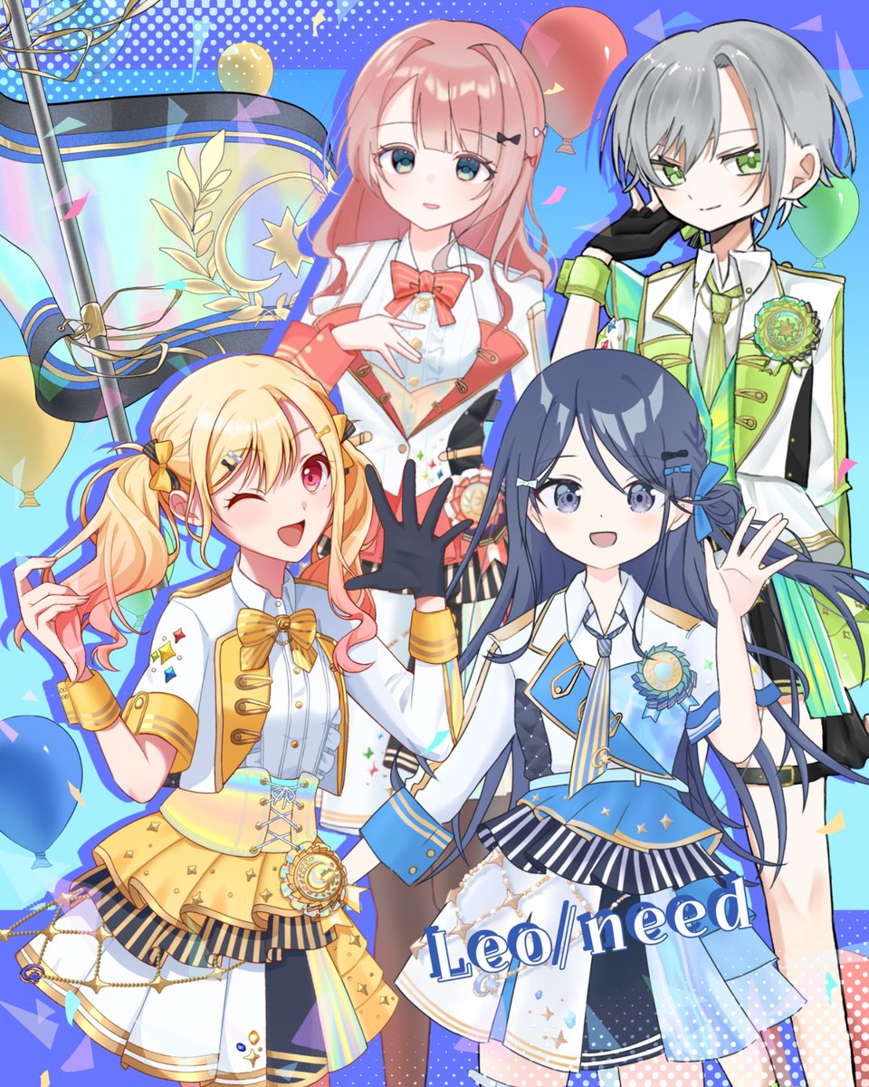 ﾟ⋆˙⟡プロセカ⋆5.5周年記念合作⟡ . · * .

🎸￤🎹￤🥧￤🍜
        Leo/need
🍜￤🥧￤🎹￤🎸

#プロセカハニバ感謝祭合作
#prsk_FA