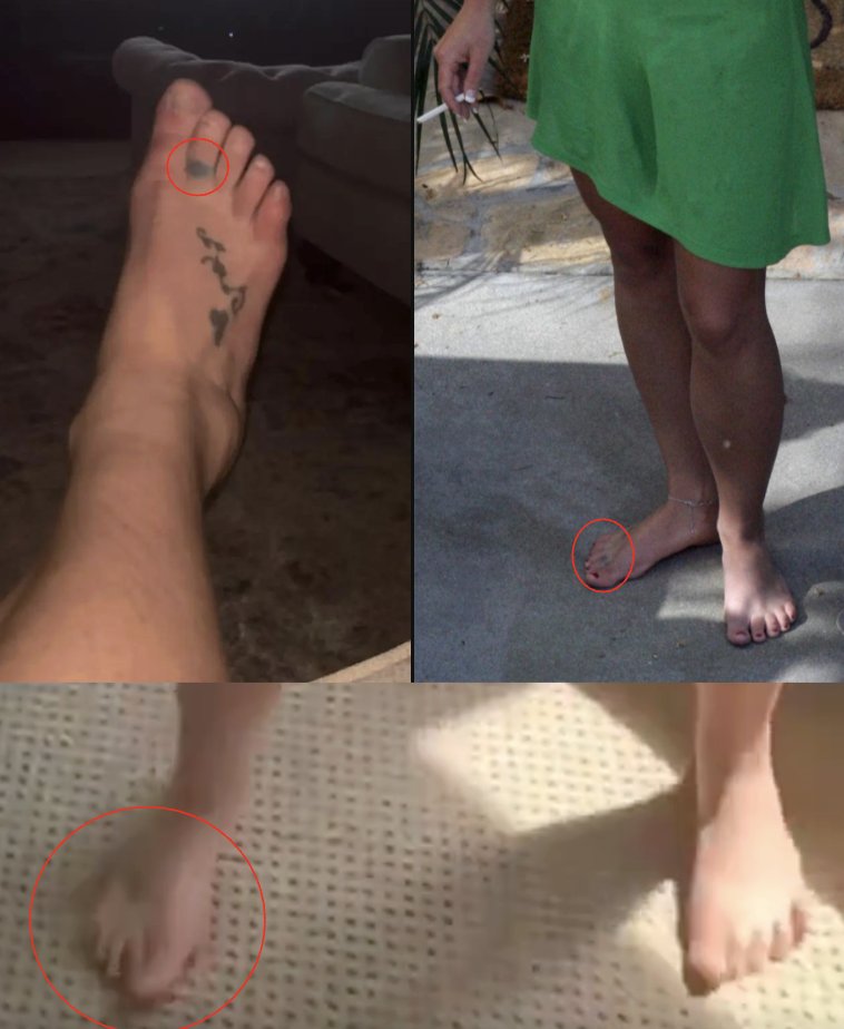 TrthCrZNWrldLIs's tweet photo. @y2kpopart That is not #Britney where's her toe tattoo? #BritneySpears #FreeBritney #SaveBritney https://t.co/wyHw0IlNC7
