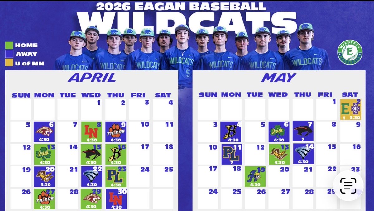 Eagan Baseball tweet media