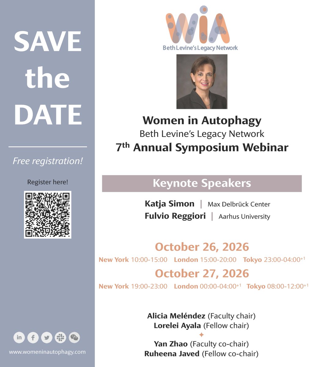 Women in Autophagy tweet media