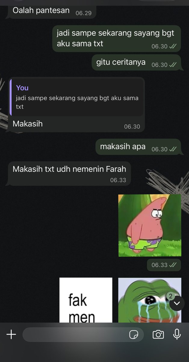 lu baper ga diginiin sama cowo rl😭😭😭