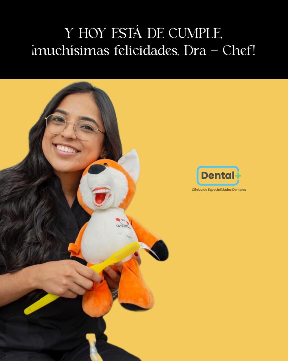 cdphnd's tweet photo. 🥳¡Feliz cumple, Chef y Dra (máster en Odontopediatría Integral y Hospitalaria) María Fernada Ferrera!

🙏🏻¡Qué honor tenerla como parte del crew D+, que Dios la siga bendiciendo... https://t.co/gjO1ycAykp