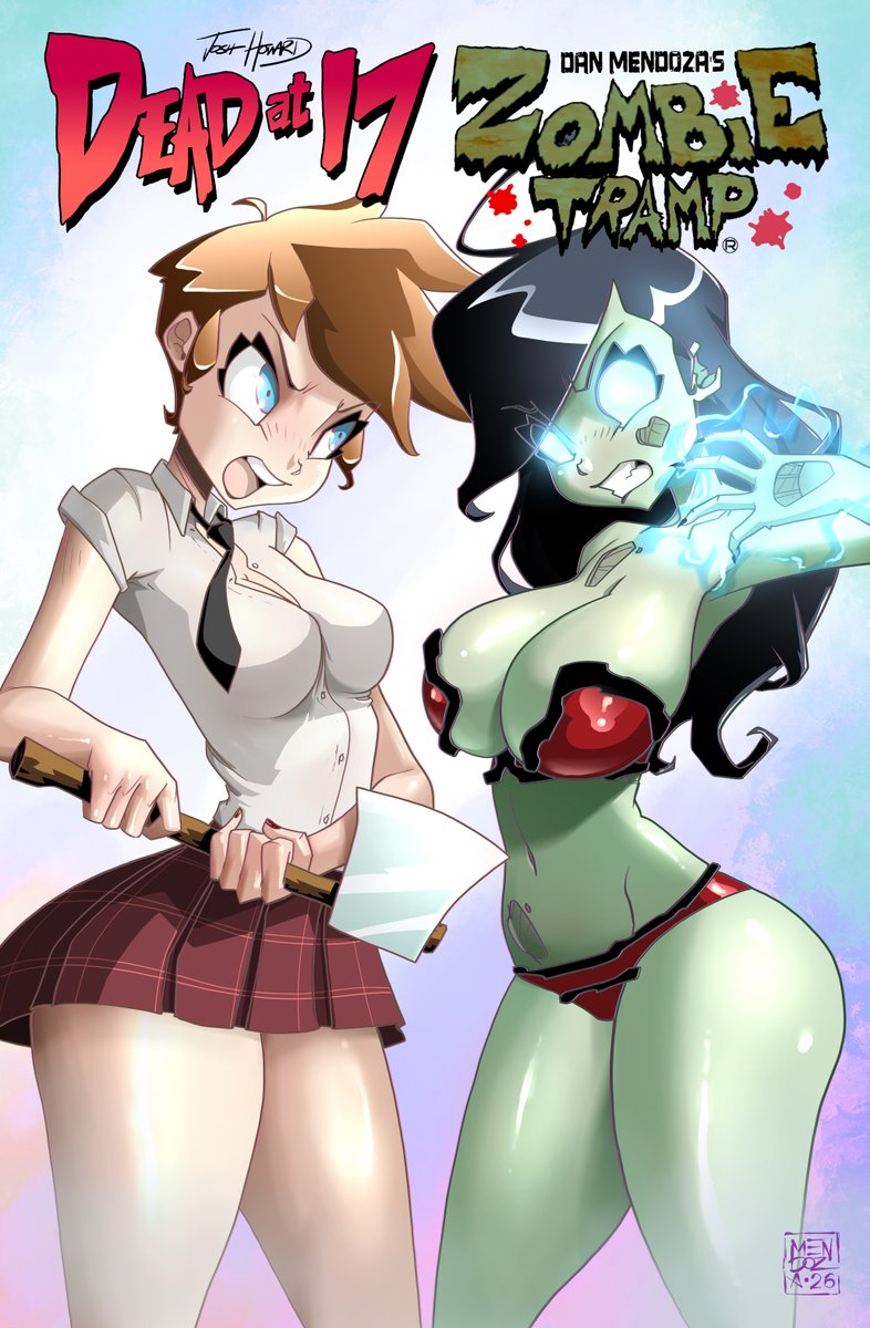 joshuahoward's tweet photo. A few of the awesome alt covers available for Dead at 17/Zombie Tramp by @ARTofDANMENDOZA @BryanBaugh and @KnightmareLynch 
https://t.co/Yx58o5IKFJ https://t.co/5qtVvlJKj7