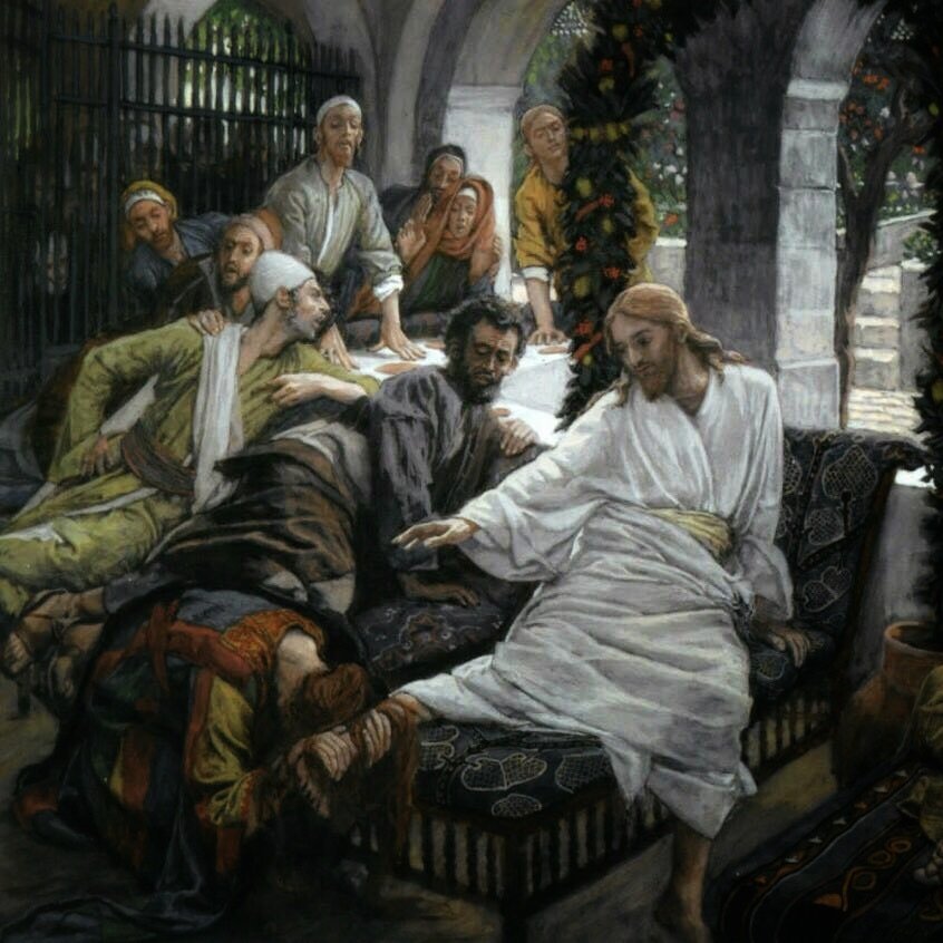 TempusFugit4016's tweet image. Monday in Holy Week 

We should like Mary Magdalen, anoint our Lord by good works, and thus become a good odor unto Christ. (II Cor. II. 15.) Judas should serve us as a warning to suppress our evil inclinations at the moment of their commencement, that they may not bring us to