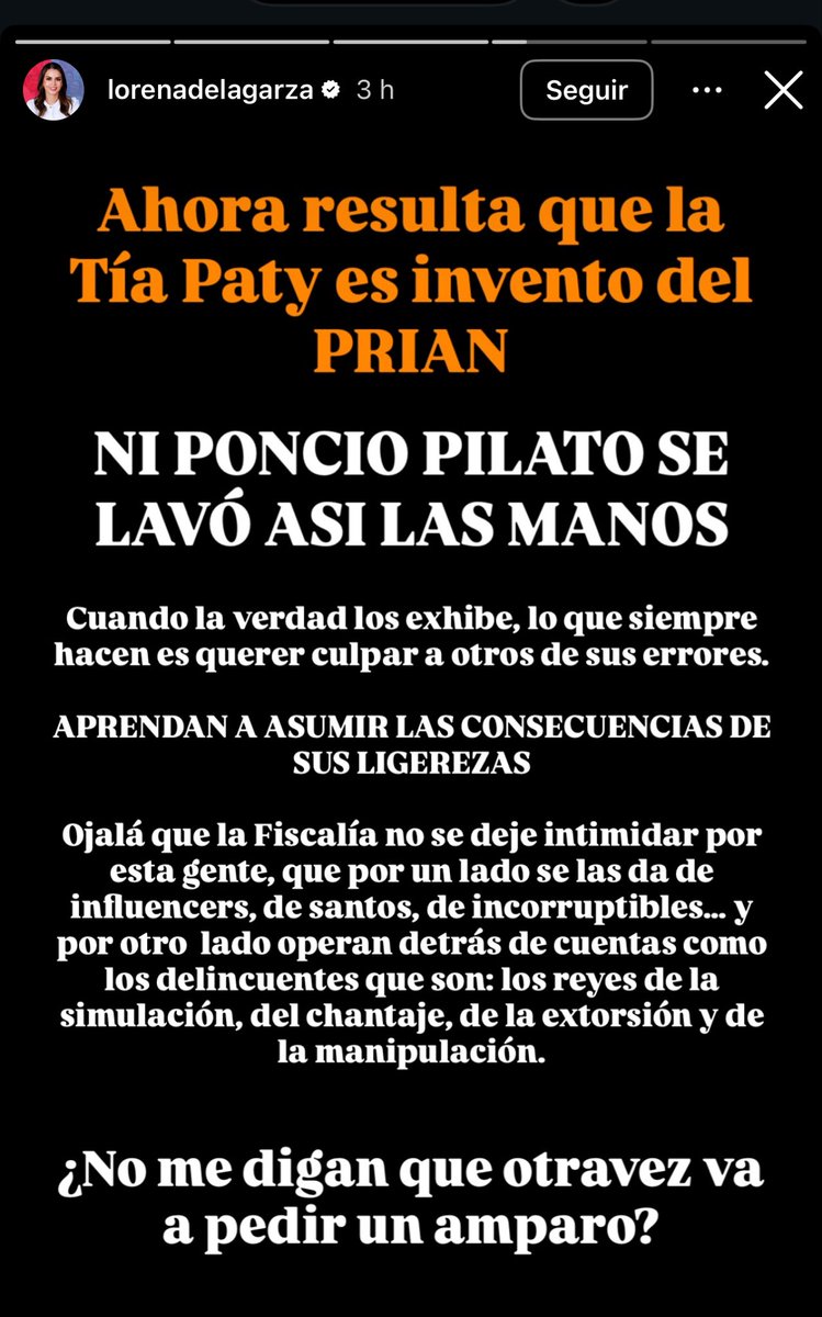 Es que ella hizo capullos y así 🥹 pinche culera como si no se supiera cómo le cerró las puertas de muchos proyectos a la ex novia de Samuel (hay video) y todos sus ataques a Andy y Paola pero ahora dice la fosfo que ella no es así jajaj que chingue toda su madre la tía Paty