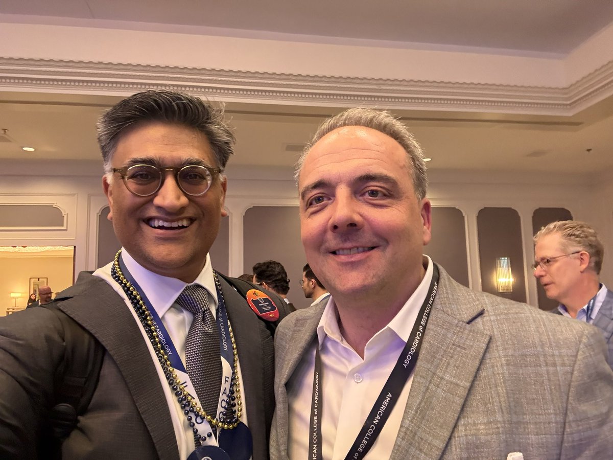 KhandelwalMD's tweet photo. At the #EmergingFaculty reception at #ACC26. I love @Cardiology @PaChapterACC @MichiganACC receptions but this is hands down my favorite reception. I got my @ACCinTouch start here and you can too. https://t.co/rJ4zh8tSYa