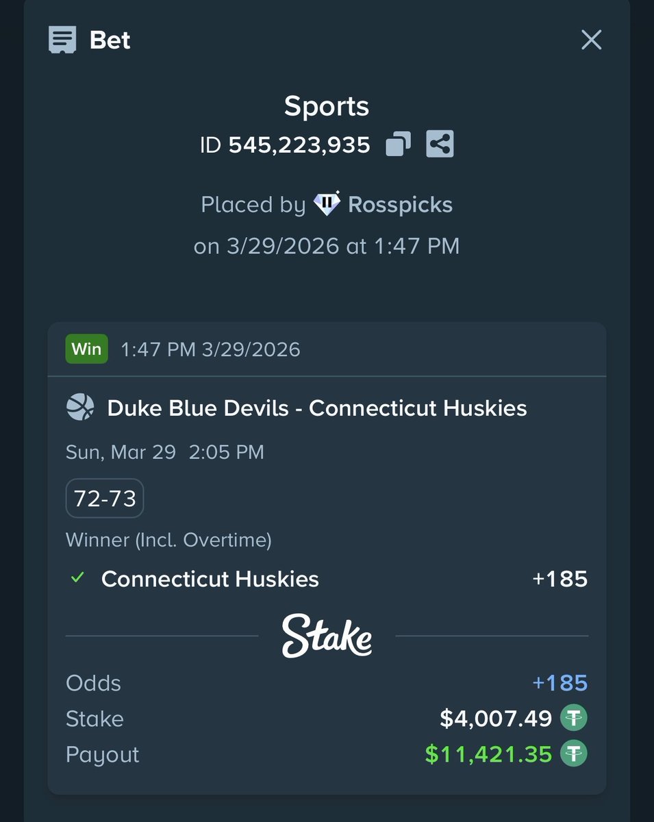 Ross picks tweet media