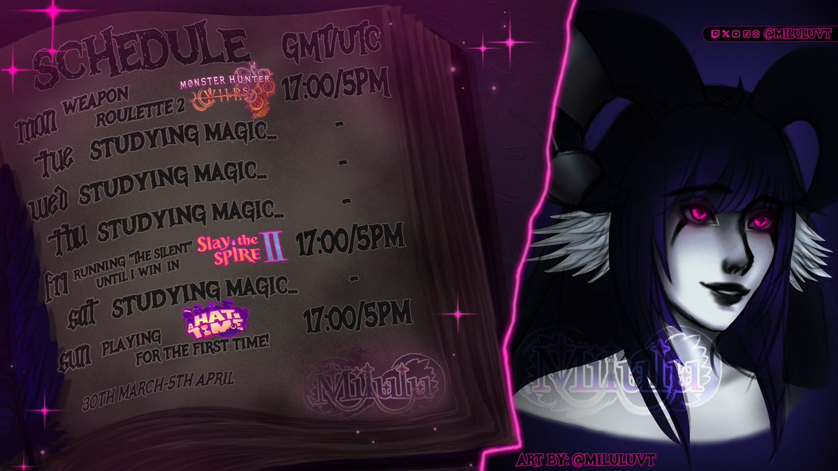 Milulu🐦‍⬛🩷| Vtuber & Artist tweet media