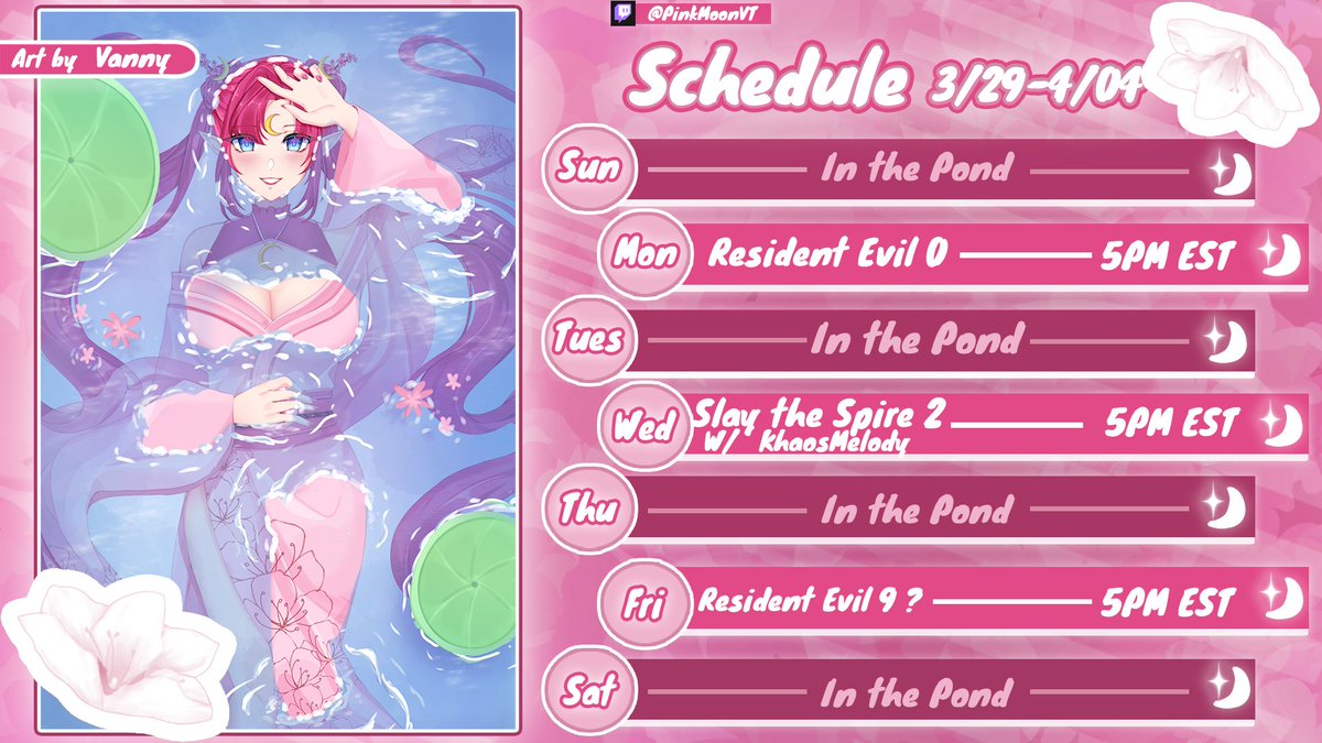 PinkMoon 🌸 Dumb Elf Vtuber tweet media