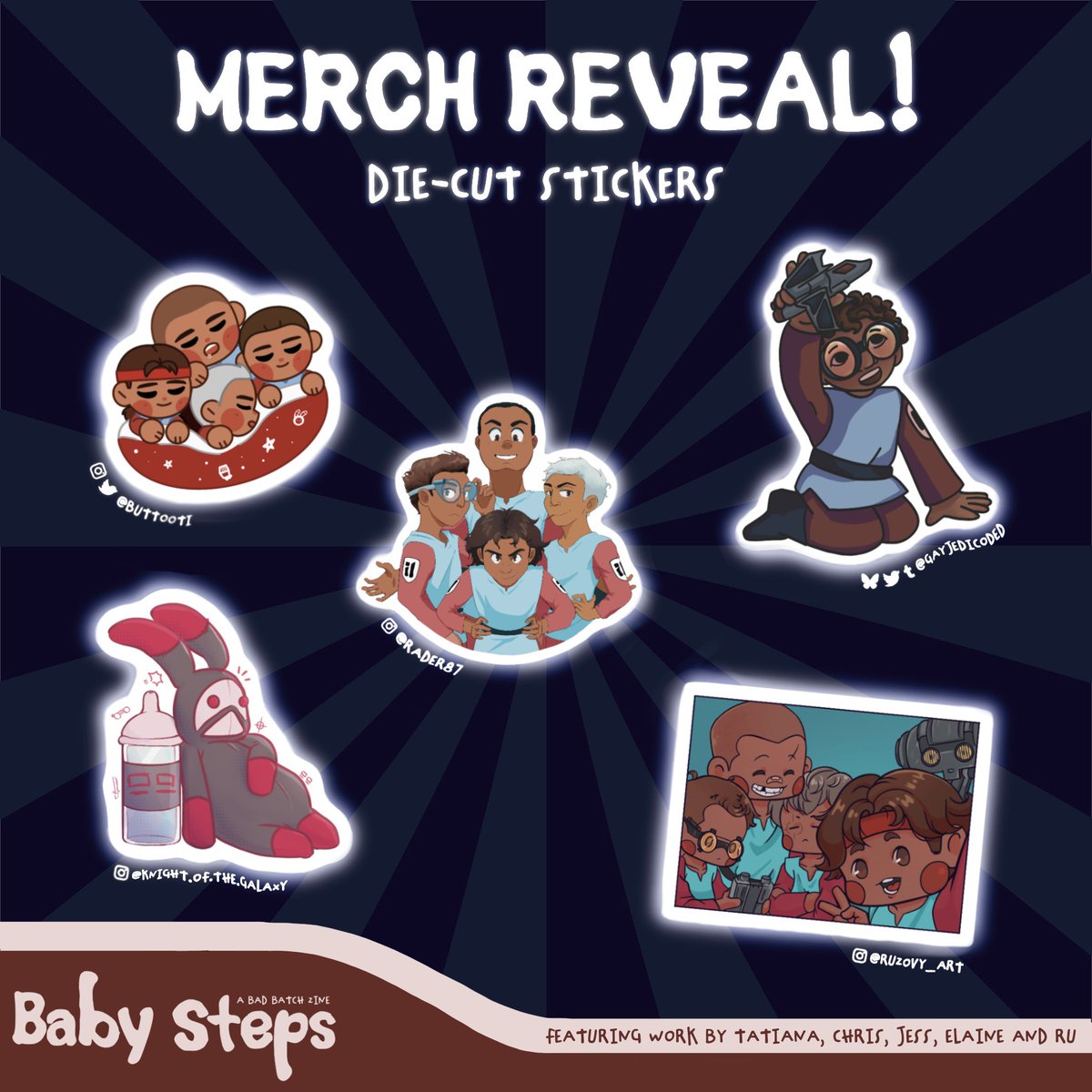 Baby Steps: A Bad Batch Zine tweet media