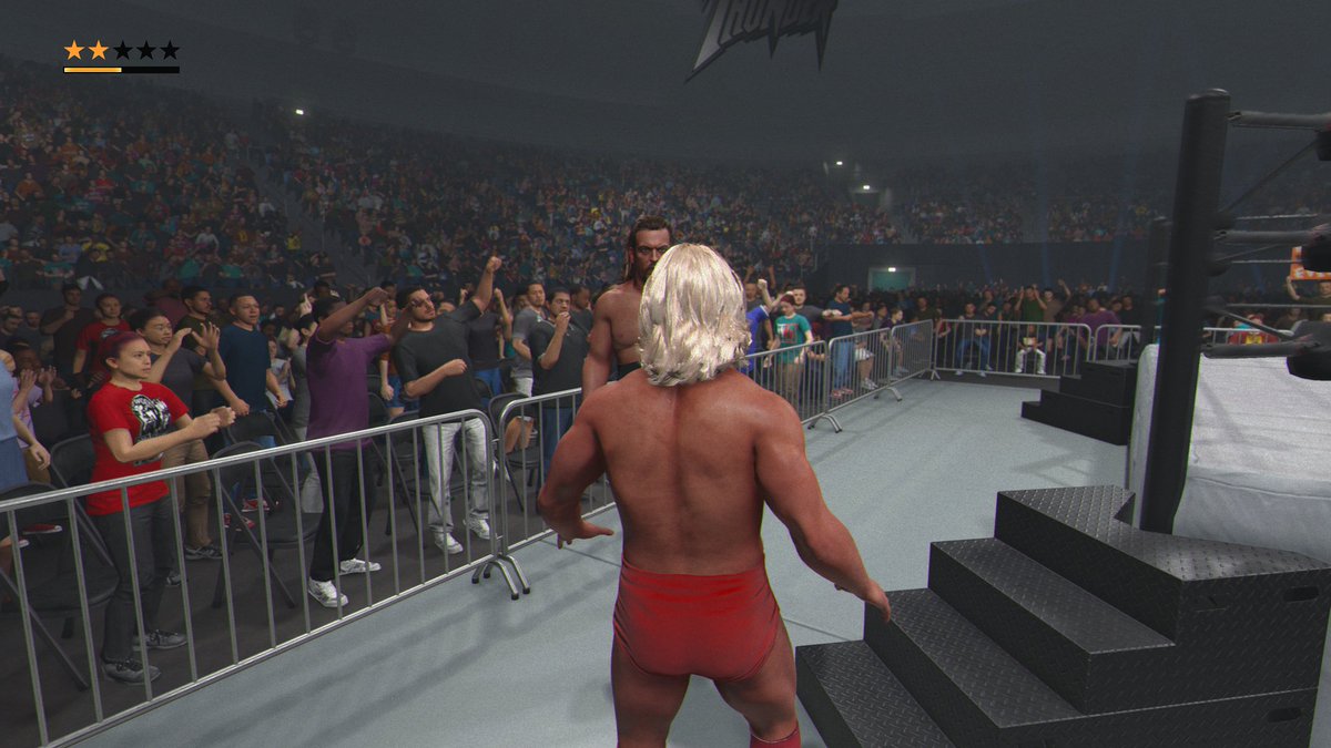 BrandonSaxony's tweet image. For many people, #WWE2K19 was – or still is – the best game in the 2K series. It’s a game I played for a long time too, as #WWE2K20 wasn’t exactly a hit. During that time, I built up my own WCW universe. And I filled it with @KelsCreation's magnificent CAWs. He’s back for