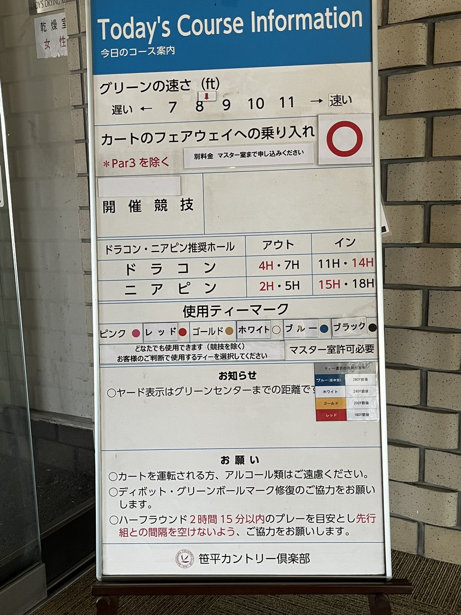 alusion0221's tweet photo. 昨日のゴルフ⛳️コンペ😊
前半そこそこ良かったんですけど！後半途中までよかったけど、PAR5でティーショットOBセカンド(プレ4)OBそれの影響を受けて💯切り出来ませんでした🙅😣😭 https://t.co/rXk5ZyeubU