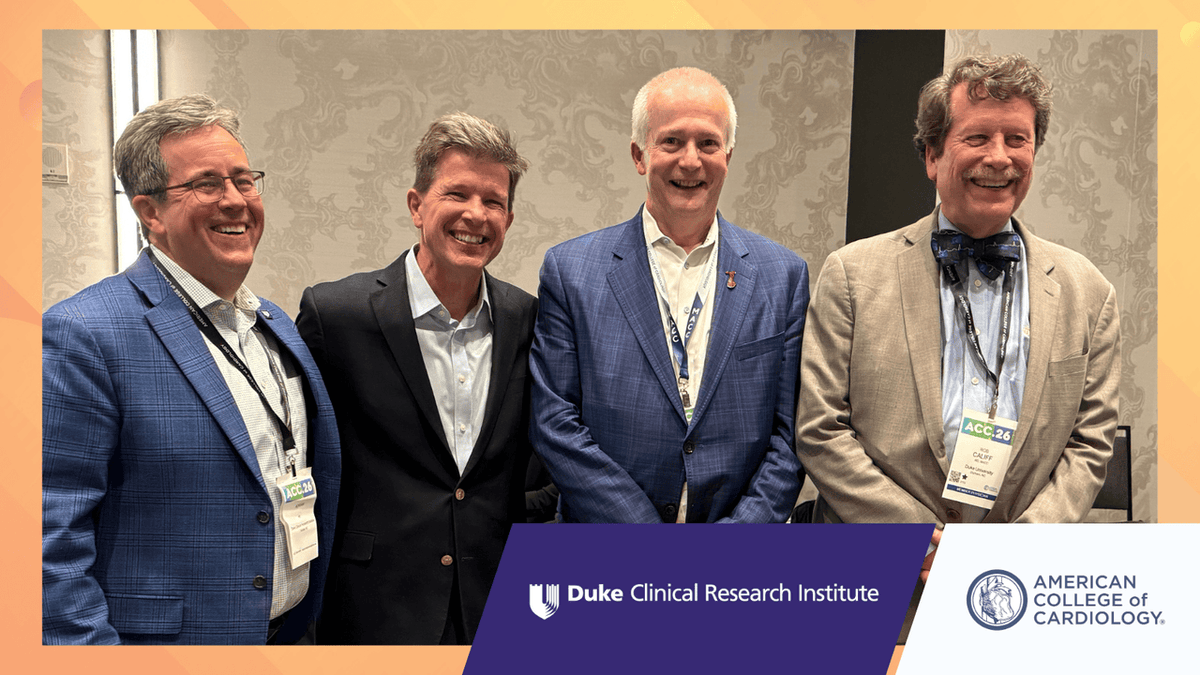 Duke Clinical Research Institute tweet media
