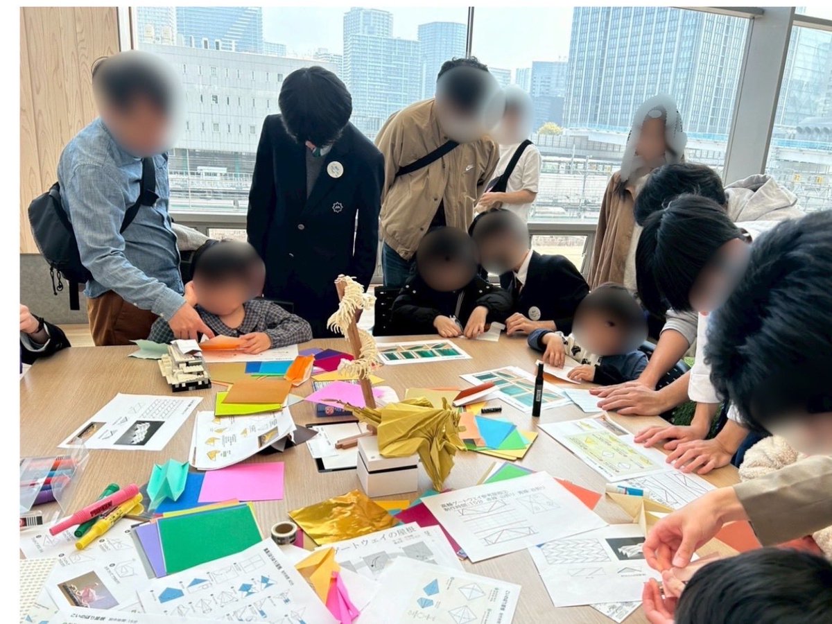 高輪学園折紙同好会 tweet media