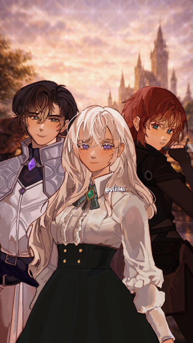 finsihed working on the cover for my webtoon! prologue being released soon <3