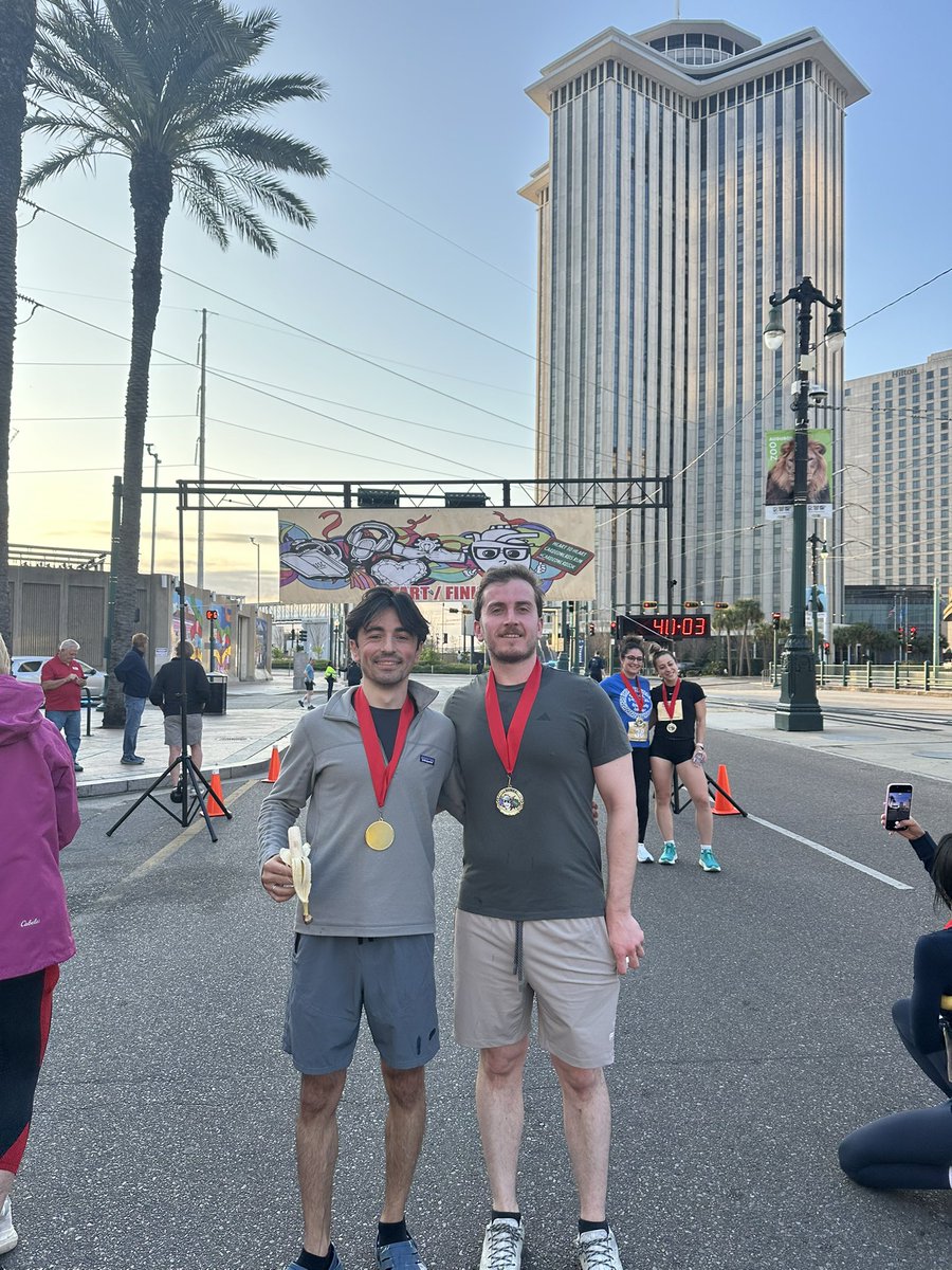 sarmisakkafa's tweet photo. Starting off #ACC26 Day 2 with heart-pumping exercise! 🏃‍♂️ @CardioNerds 5K pre-conference workout crushed 💓

Huge thanks to @CardioNerds, @AmitGoyalMD, and @RawanAAmir for organizing this epic start!  #CardioNerds5k https://t.co/75D3gpolsN