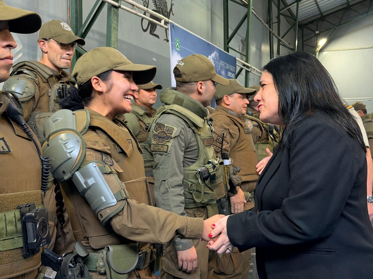 Ministerio de Seguridad Pública de Chile tweet media