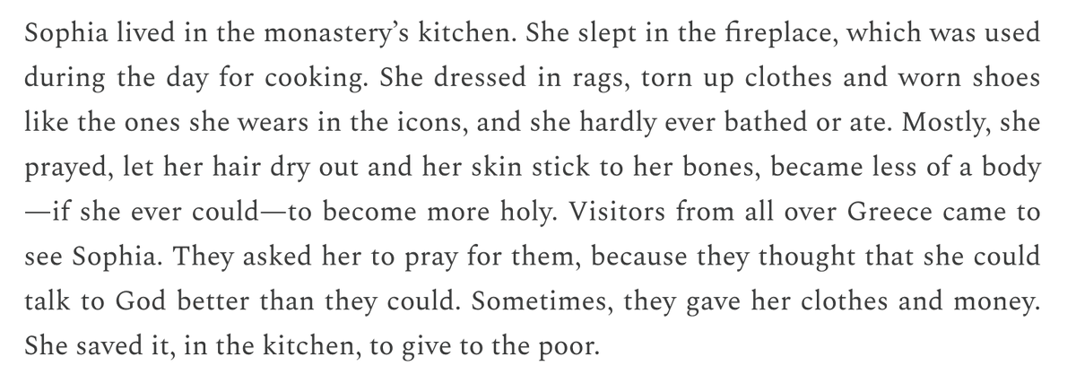 rafaela_kottou's tweet photo. Saints start as real people. Full essay up on my substack https://t.co/SDW0gG2Plh
