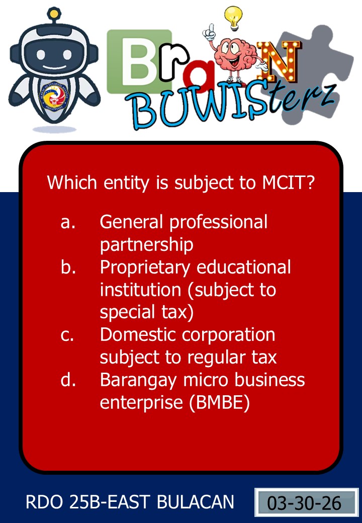 BIR Revenue District Office 25B - East Bulacan tweet media