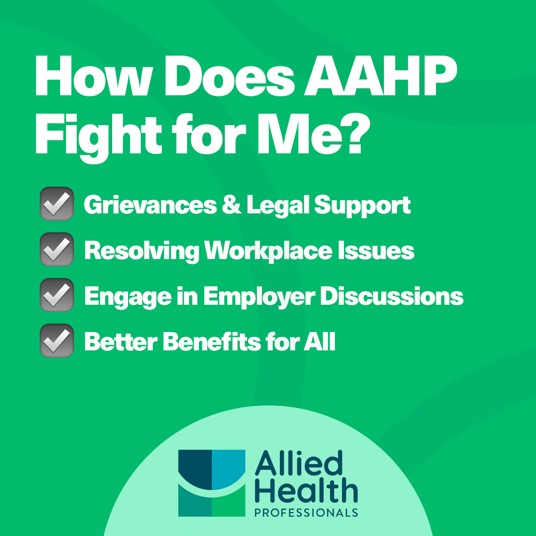 AAHP_NL's tweet photo. At AAHP, we are here for you – always and exclusively. By standing together, we not only strengthen Allied Health as a whole, but also enhance the well-being of patients, families, and communities! Learn more about how we're fighting for you: https://t.co/3E0IbuzatL https://t.co/z29tk4lf7i