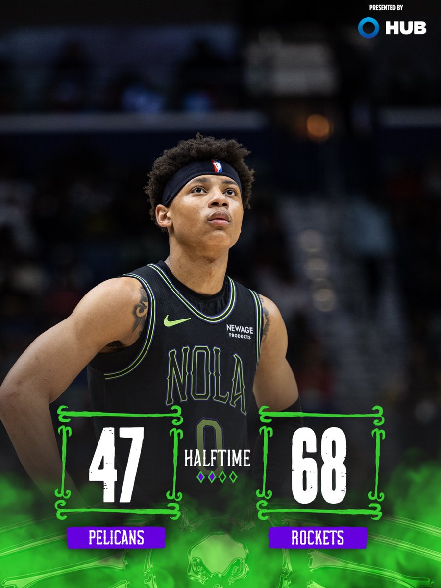 that’s half
#Pelicans | @HUBInsurance