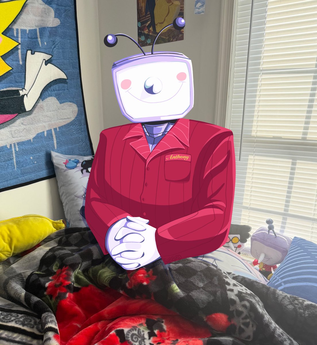 You comfortable there, champ?