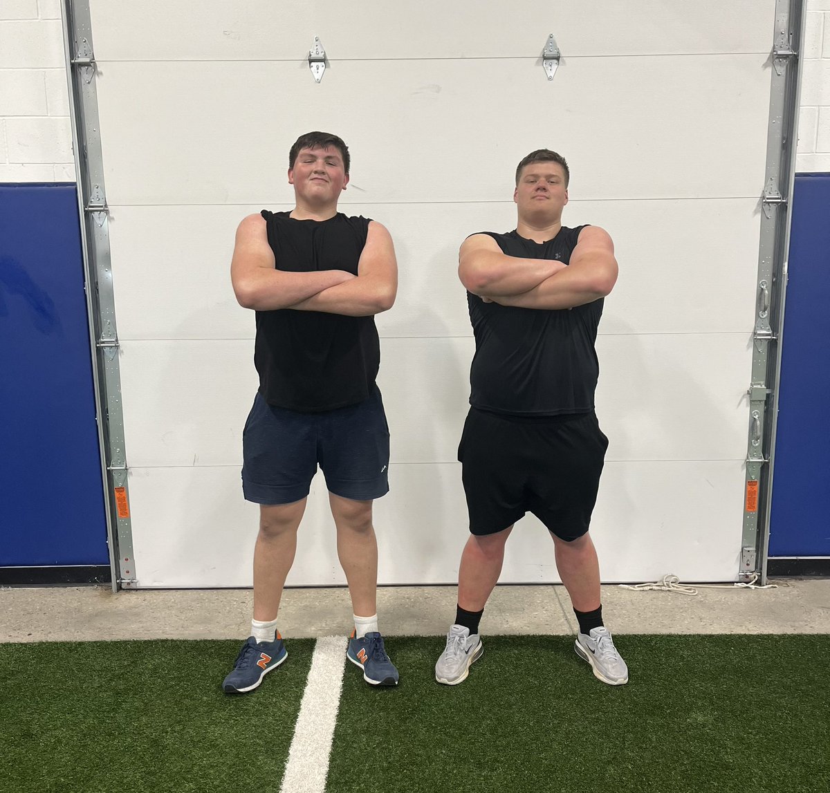 PIAthletes's tweet photo. The sky is the limit for both of these 2028 OL’s 📈📈 @FeuerForce @ThomasInkelaar https://t.co/ZAA2radfIw