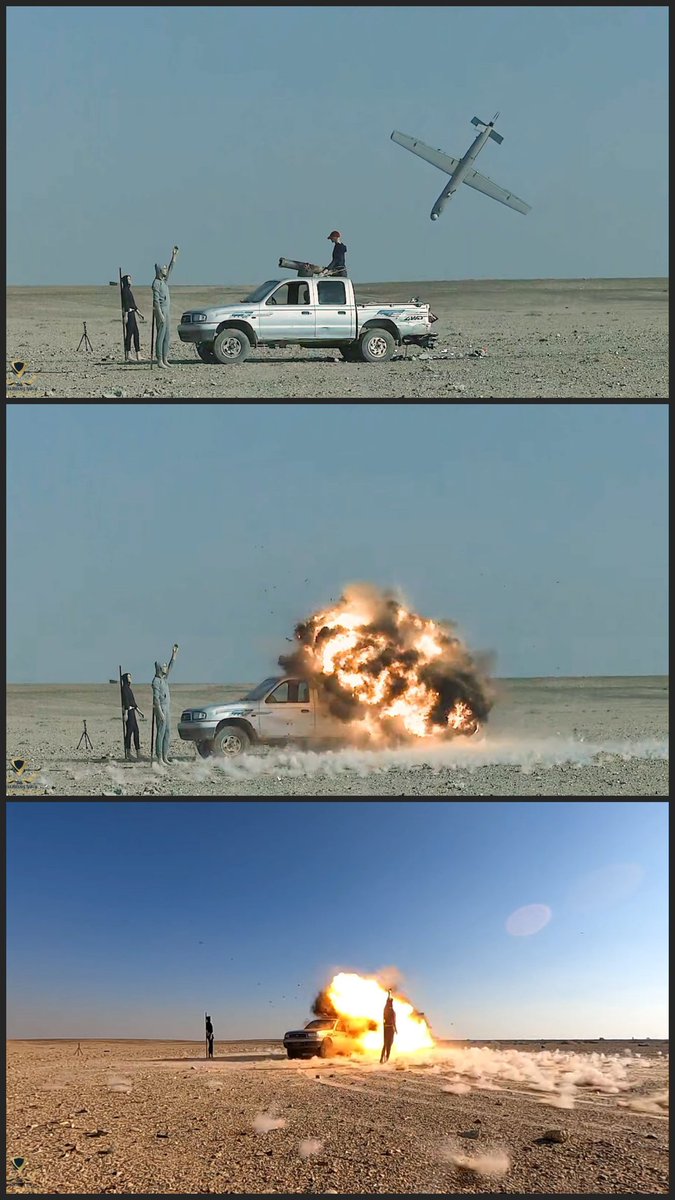 KOMARMIES's tweet image. SkyStriker @ElbitSystemsLtd Loitering Munition 🎯 🔥 which equips Royal #Moroccan Armed Forces 🇲🇦 PULS #artillery system.
SkyStrikers LM are placed in six containers. 

High #precision and autonomous monitoring, detection and #destruction capability #Morocco #Maroc