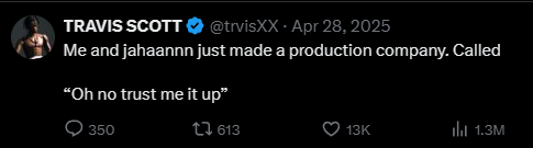 NotTheDa321's tweet photo. @ATP_RAP "Oh no trust me it's up" is production company Trav made last year with Jahaan.

Jahaan produced FATHER, he's just shouting him out lol. https://t.co/UwH9Sib6gr
