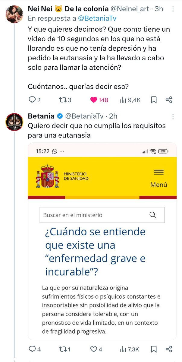 La que parece no saber qué es la depresión eres tú, mermada. Que lees una descripción y ya te crees capacitada para establacer un diagnóstico que te sirva cómo justificar tu sesgo de confirmación para así criticar su decisión. Porque, claro, la depresión implica que uno debe