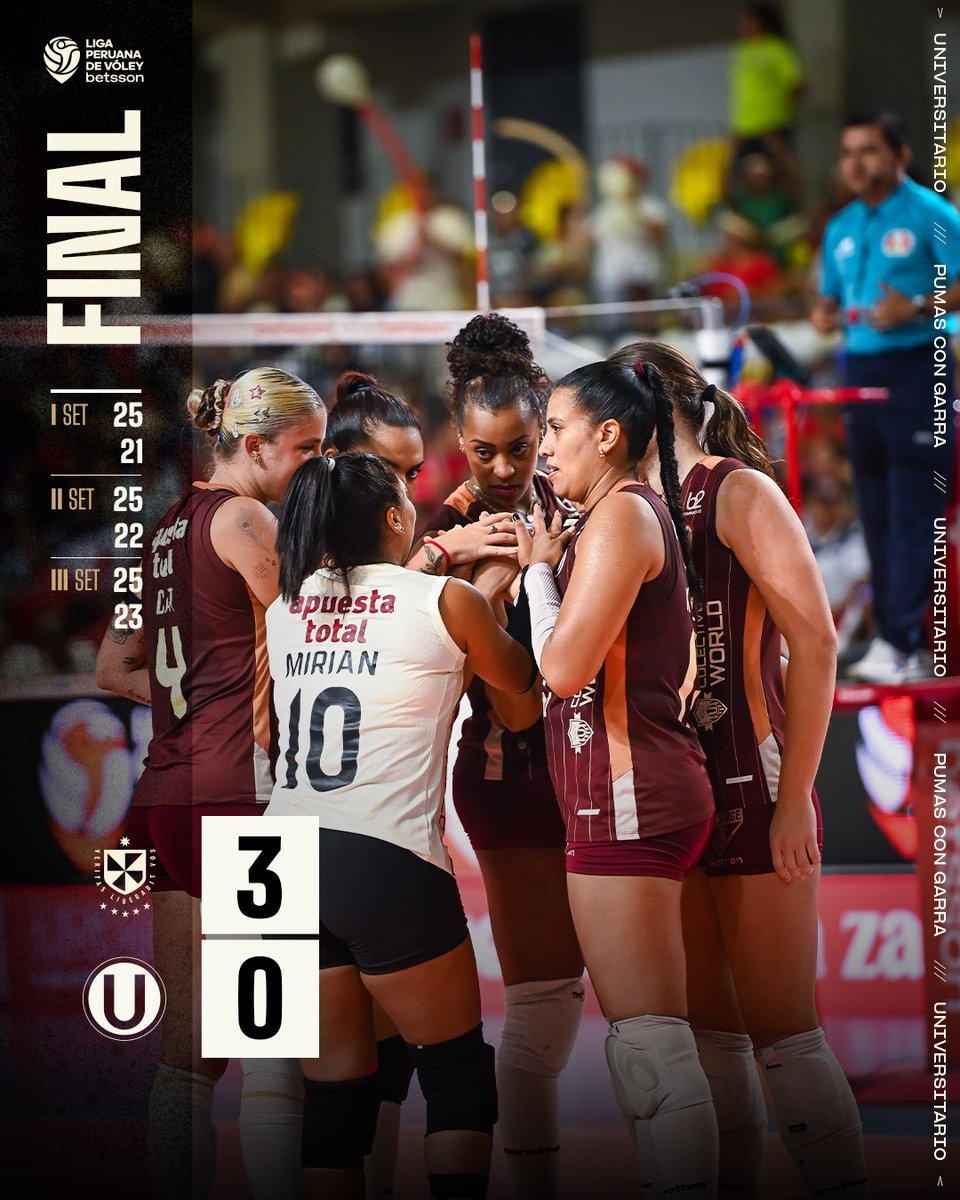 Universitario Vóley tweet media