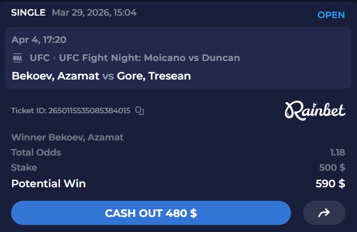 BoxingKingdom14's tweet image. Azamat Bekoev is expected to bounce back from his recent loss this weekend at #UFCVegas115.