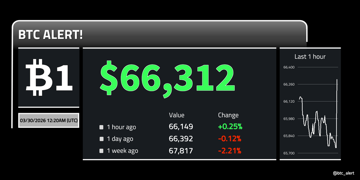 Bitcoin Alert! tweet media