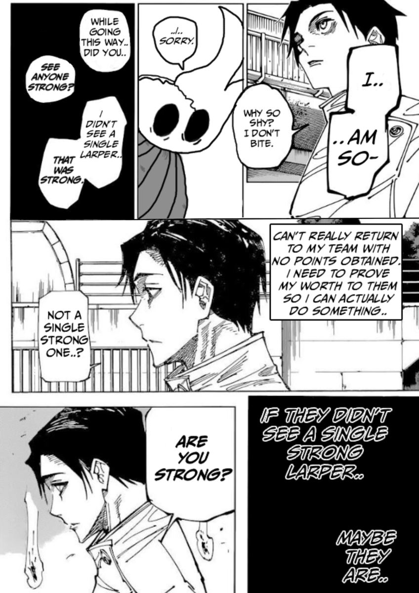 BrokenVesselLK's tweet photo. ..Current Sendai situation.. #JJKLARPGAME https://t.co/414mRvrt01