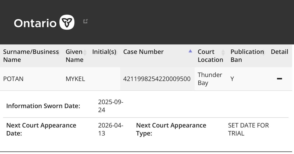 Thunder Bay Courthouse tweet media