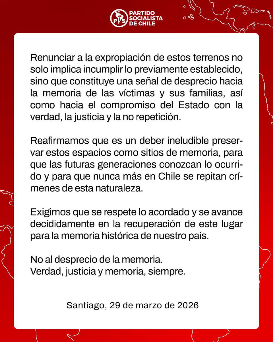 Partido Socialista de Chile tweet media
