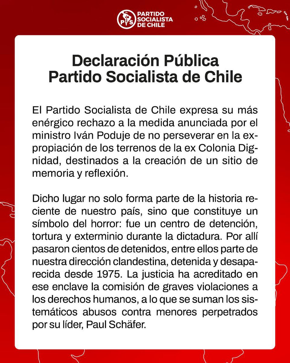 Partido Socialista de Chile tweet media
