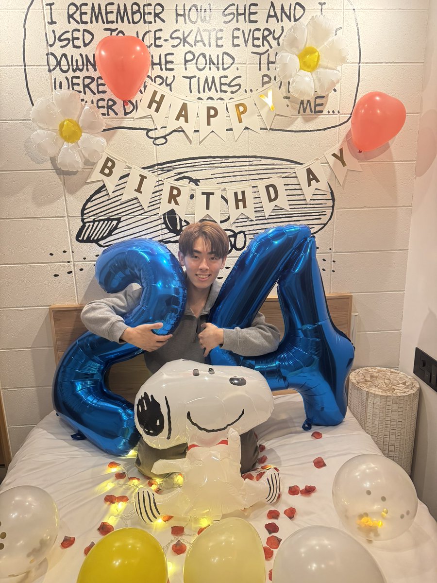 onigire0728's tweet photo. ２日目
アトア水族館・PEANUTS HOTEL

誕生日お祝いできた！
めっちゃ喜んでくれた笑
24歳誕生日おめでとう🎊 https://t.co/W7Wd0rQgKW
