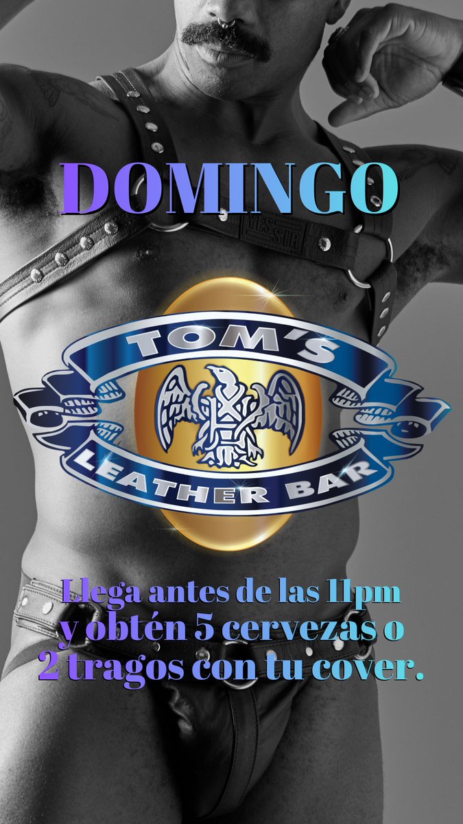 TOM'S Leather Bar tweet media