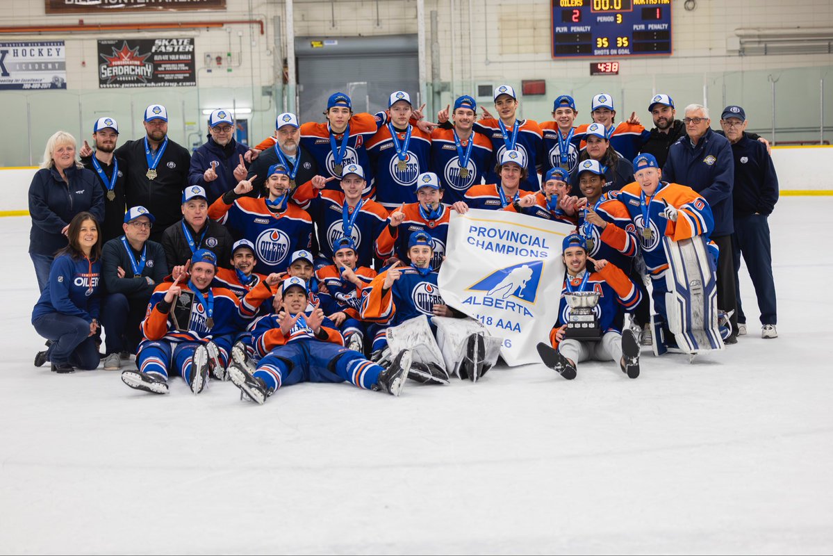 Edmonton U18 AAA Junior Oilers Blue tweet media