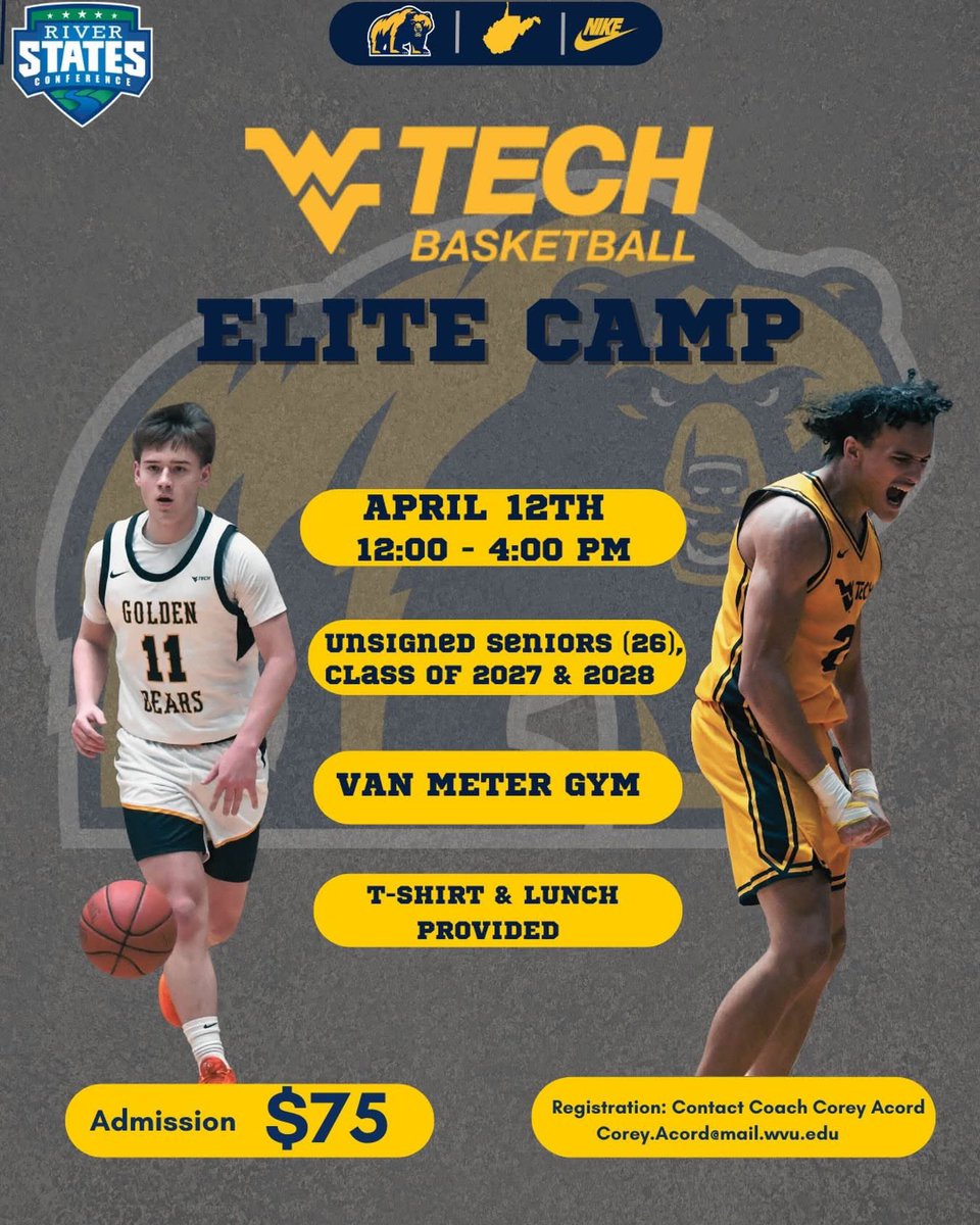 WVU Tech Basketball tweet media